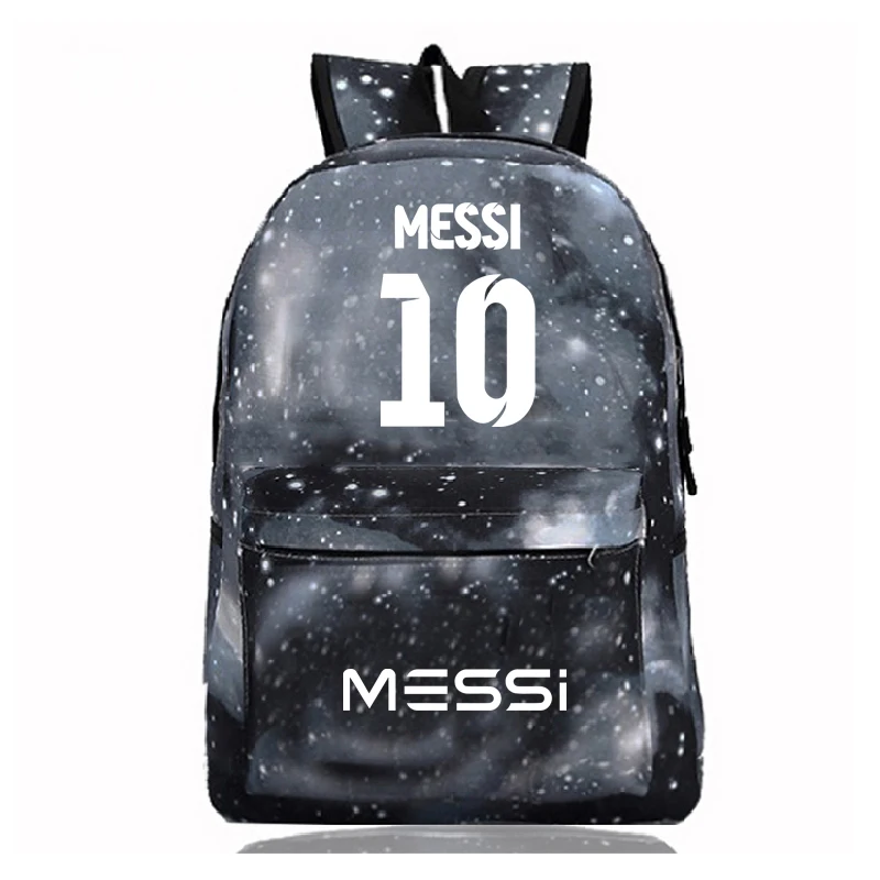 27 Высококачественный школьный рюкзак Messi, школьный рюкзак, модный рюкзак с новым рисунком для ноутбука, мужской и женский туристический рюкзак - Цвет: 27
