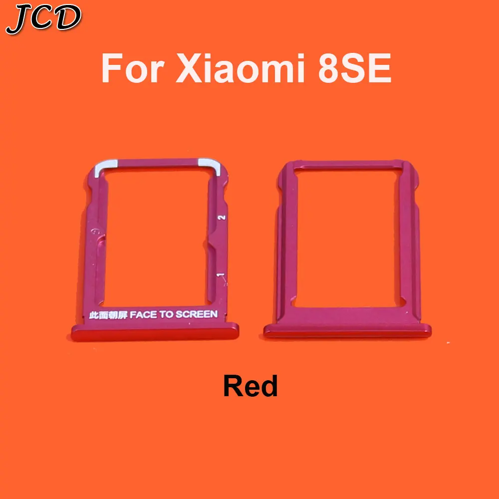 JCD слот для sim-карты адаптер для Xiao mi 8 mi 8SE лоток для sim-карты держатель ЗАМЕНА Запасные части для ремонта с инструментом