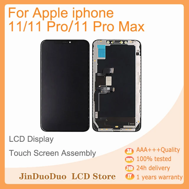 100% New AMOLED LCD for iphone 11 Pro Max LCD Display Touch Screen  Digitizer Assembly Replacement for iphone 11 Pro LCD Screen