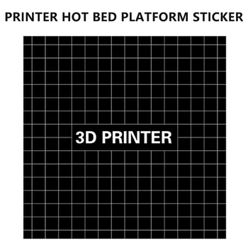 

3D Printer 300*300mm Hot Bed Platform Sticker Black 3D Print Sticker For Creality CR-10/10S 3D Printer Accessories