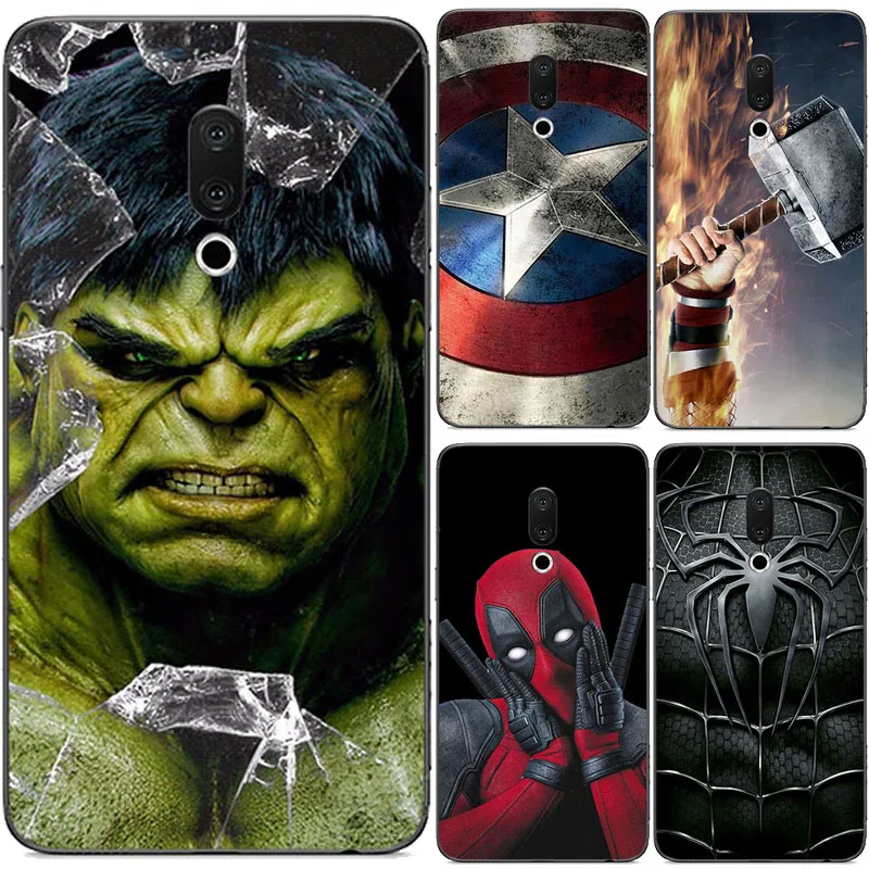 

Superhero Phone Case Cover For Meizu 16 15 Plus Lite Superman Back Cover Bags For Meizu M8 V8 Pro Lite C9 Pro M9C A5 M5C Fundas