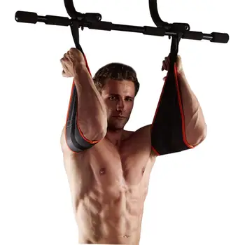 

AB Sling Straps Abdominal Support Hanging Belt Chin Up Sit Up Bar Pullup