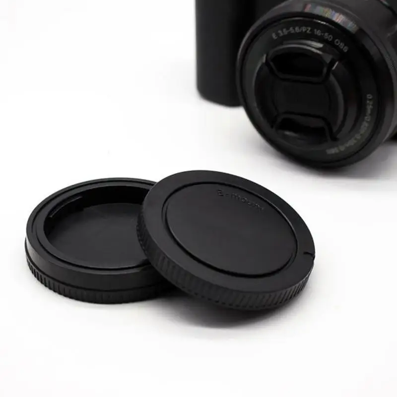 Камера задняя крышка для объектива Кепки для sony E-mount DSLR камер Камера NEX3/5/6/7, A6000 A7 A7R A7II A7S Задняя крышка объектива - Цвет: A