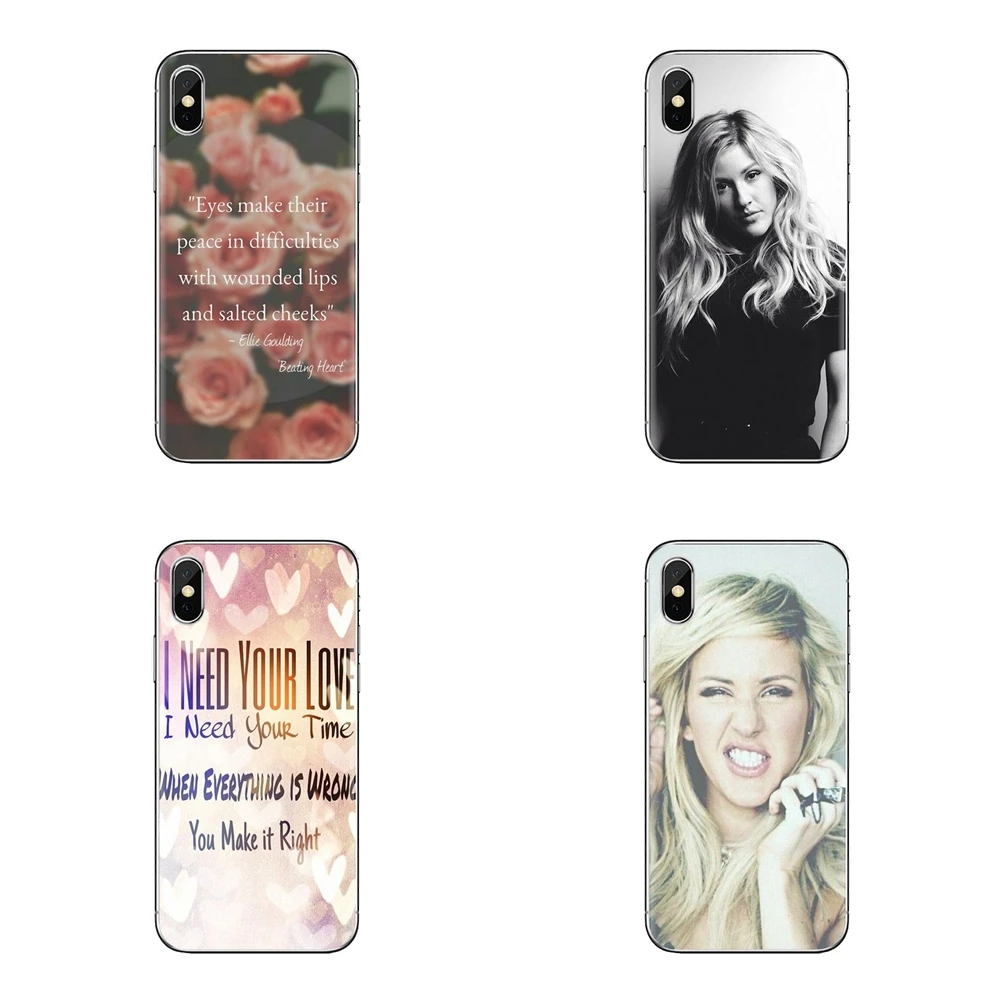 Силиконовый чехол для телефона Ellie Goulding My Mind British samsung Galaxy S3 S4 S5 Mini S6 S7 Edge S8 S9 S10 Plus Note