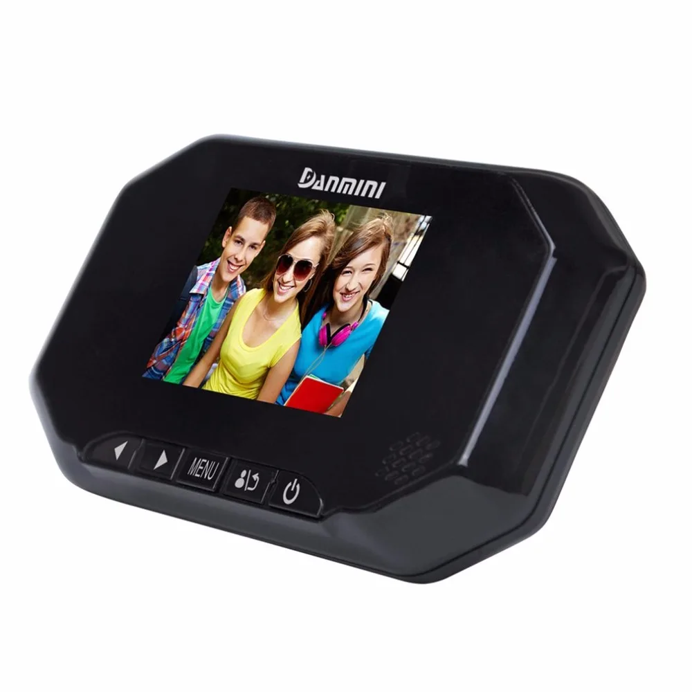 Danmini 3," TFT ЖК-экран 1.3MP HD камера видео дверной звонок 145 градусов широкий угол ночного видения цифровой дверной глазок