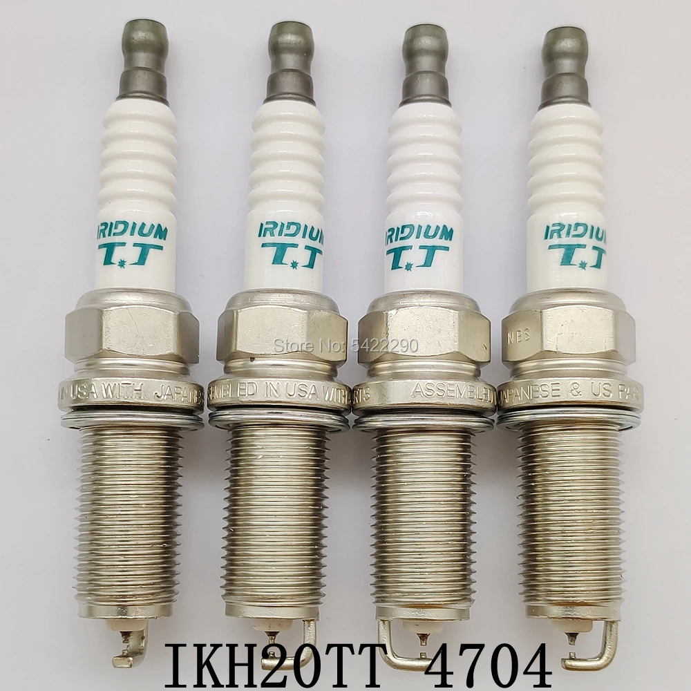 4pcs/box Iridium Tt Spark Plug Ikh20tt 4704 Fit For Toyota Honda Hyundai Vw  Benz - Spark Plugs & Glow Plugs - AliExpress