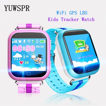 

Kids GPS tracker Watch Anti Lost touch screen 1.54" WiFi GPS LBS Location SOS Call Tracking children Smart Clock Q750