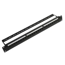 19 "1U стойка сквозной 24 порта CAT6 патч-панель белый короткий Keystone Jack RJ45 сетевой кабель адаптер модульная распределительная рамка 19 "1U стойка сквозной 24 порта CAT6 патч-панель белый короткий Keystone Jack RJ45 сетевой кабель адаптер модульная распределительная рамка
