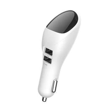 

Car Ionic Air Cleaner Ionizer with 2 Smart USB Port Portable Anion Purifier