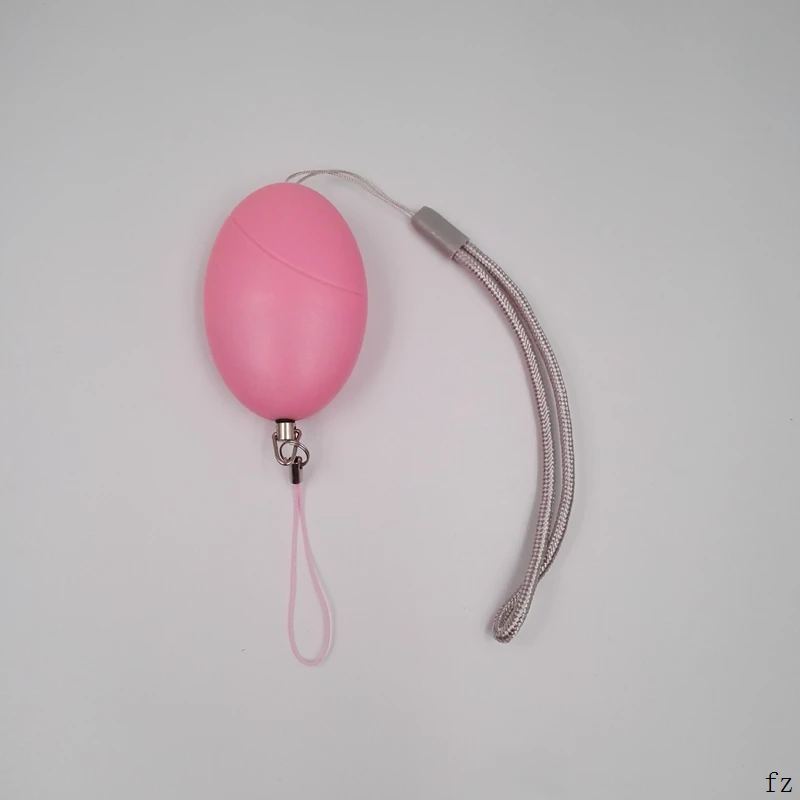 50 Pcs 120dB Self Defense Alarm Egg Shape Emergency Alarm Girl Women Security Protect Alert Personal Safety Scream Loud