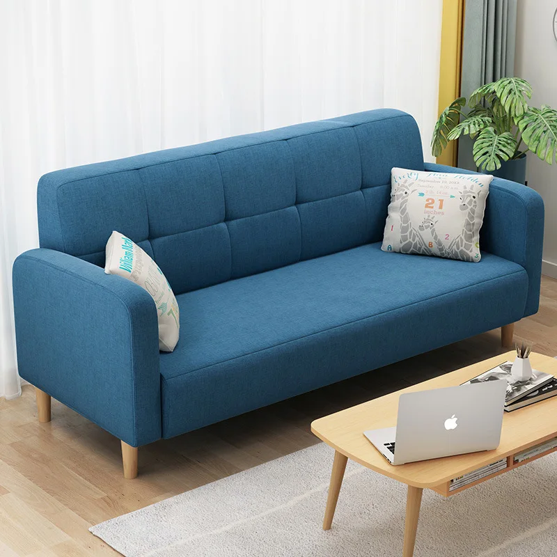 

Single Person Small Sofa Online Celebrity-Living Room Property Type Balcony Bedroom Lazy Single Bed Economical Northern European