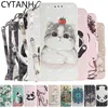 Coque de téléphone à motif Animal 3D, étui à rabat en cuir pour Xiaomi Redmi Note 6 7 8 8T 9S 9 Pro Max 10 6A 7A 8A 10X S2 4G 5G ► Photo 1/6
