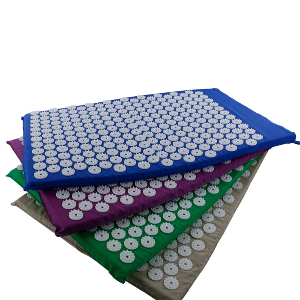 Acupressure Mat, Spike Pad, Rose Thorn Massage Yoga Mat, Relieve Back Body Pain Stress, Foot Massage, Non-slip and Durable