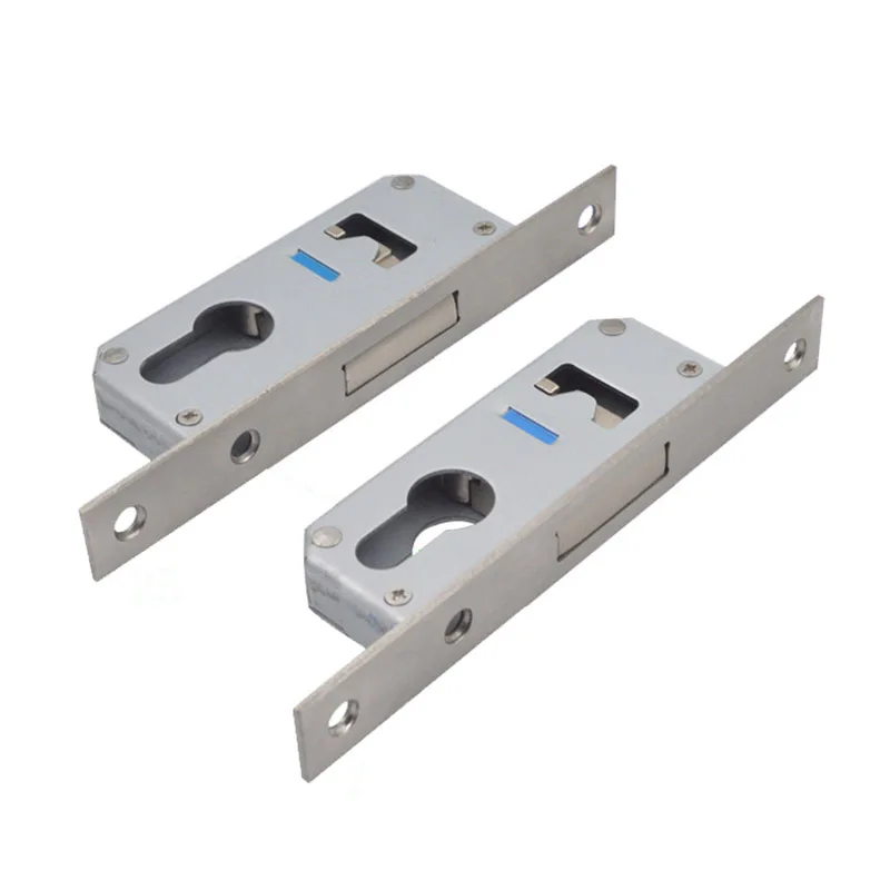 Narrow Door Frame Lock case Single Tongue Lock Body Wooden Iron Door Body Core Glass Floor Frame