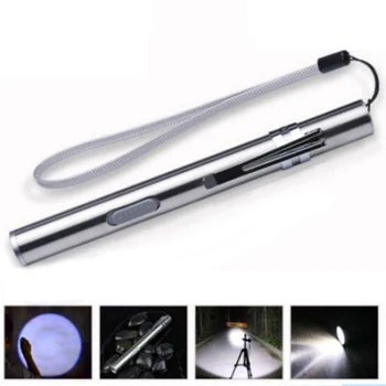 

USB Rechargeable Mini Flashlight Torch Pocket Light 500lm LED Lamp Super Bright