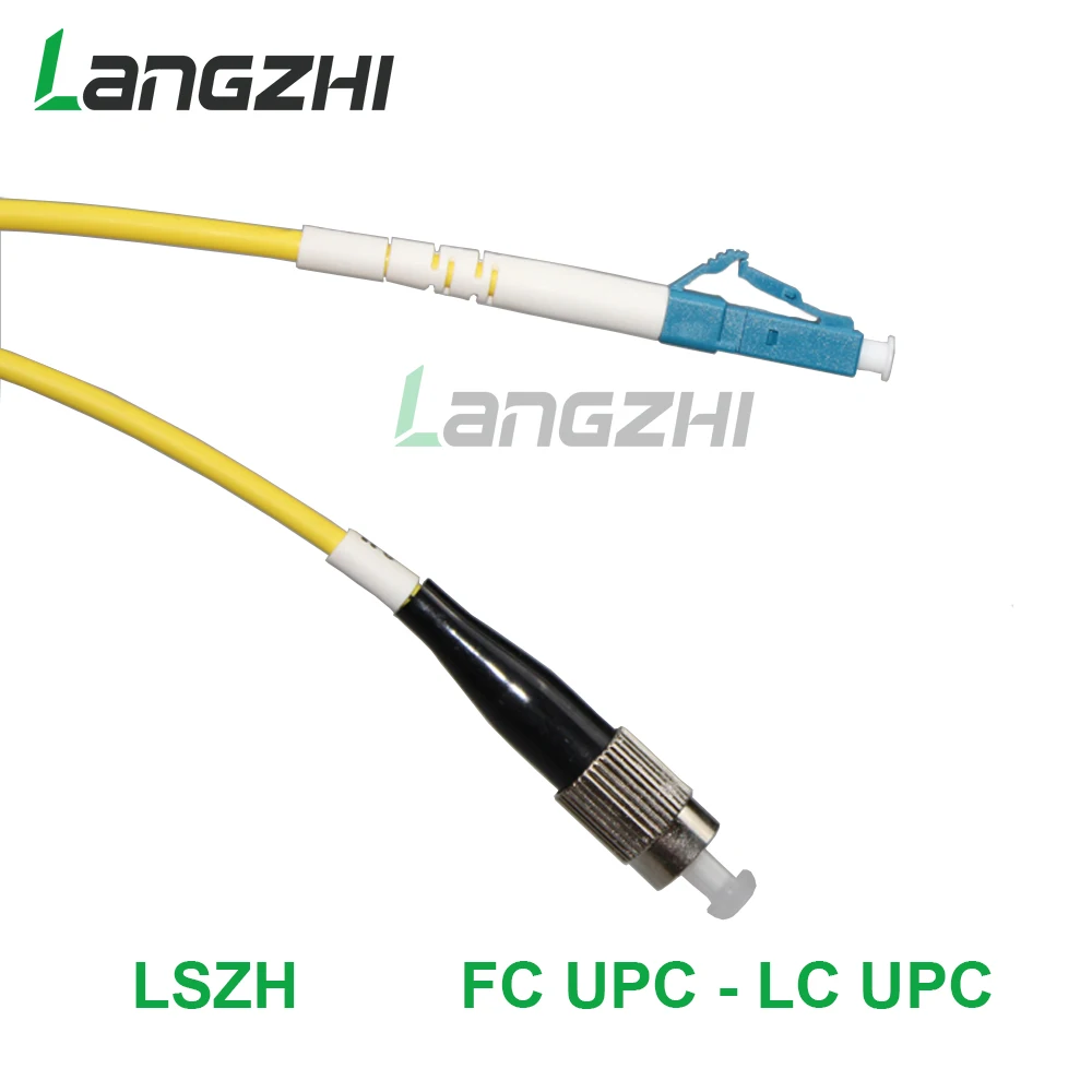 3 м волоконно оптический патч кабель один режим Sm G657a1 lszh (1 FC/UPC к LC/UPC) маршрутизатор