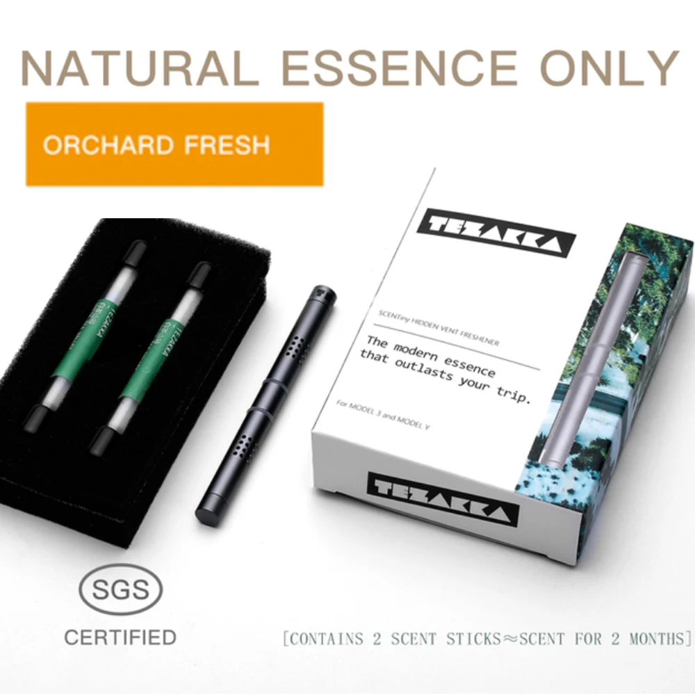 Air Freshener For Tesla Model 3 2021 Accessories Y Car Perfume Aromatherapy Fragrance Scent Diffuser Three | Автомобили и