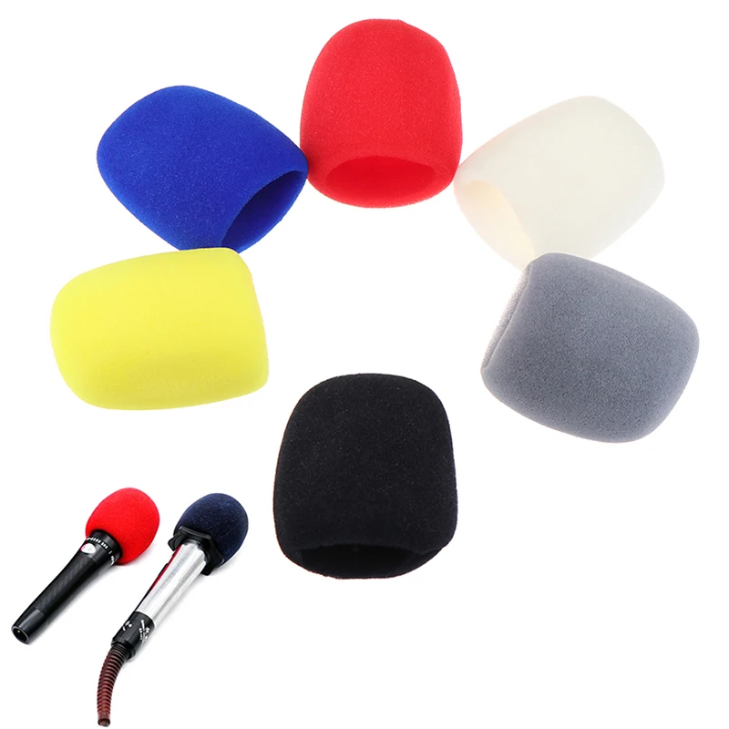 10Pcs High Quality Universal Microphone Sponge Foam Cover For Home