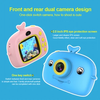

New X12 Children's Camera Cartoon Digital DV Camera Handheld Sports Camcorder Cute Cartoon Camera Child Birthday Gift Toy Camera