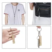 Открытый комплект 120db пеший Туризм аварийного свисток брелоки принципиально Torniquete кемпинг инструмент выживания спасения двойной трубы