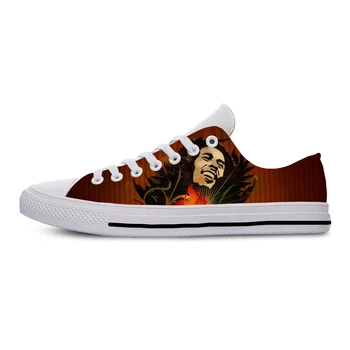 

Zapatillas Hombre Custom Print Bob Marley Images Breathable Outdoor Trainer Sneakers Custom Male Shoes