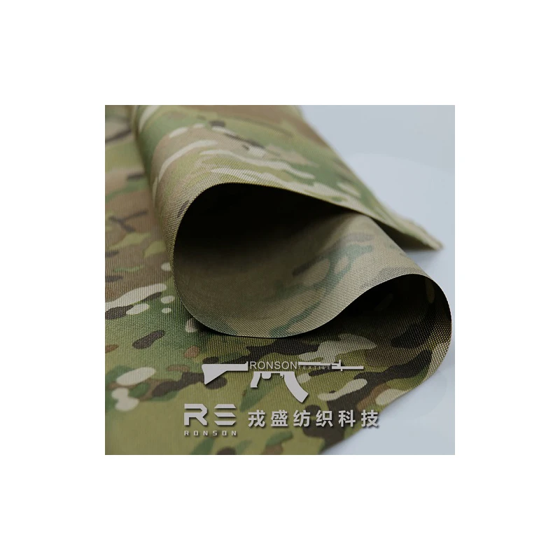 

MC-All Terrain Camouflage Fabric, 1050d DuPont Nylon, Waterproof PU Coated Fabric