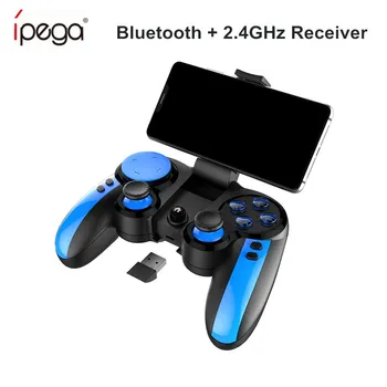 

iPEGA PG-9090 Gamepad Trigger Pubg Controller Mobile Joystick Bluetooth 4.0 with 2.4GHz Receiver for ios/Android Smartphone PC