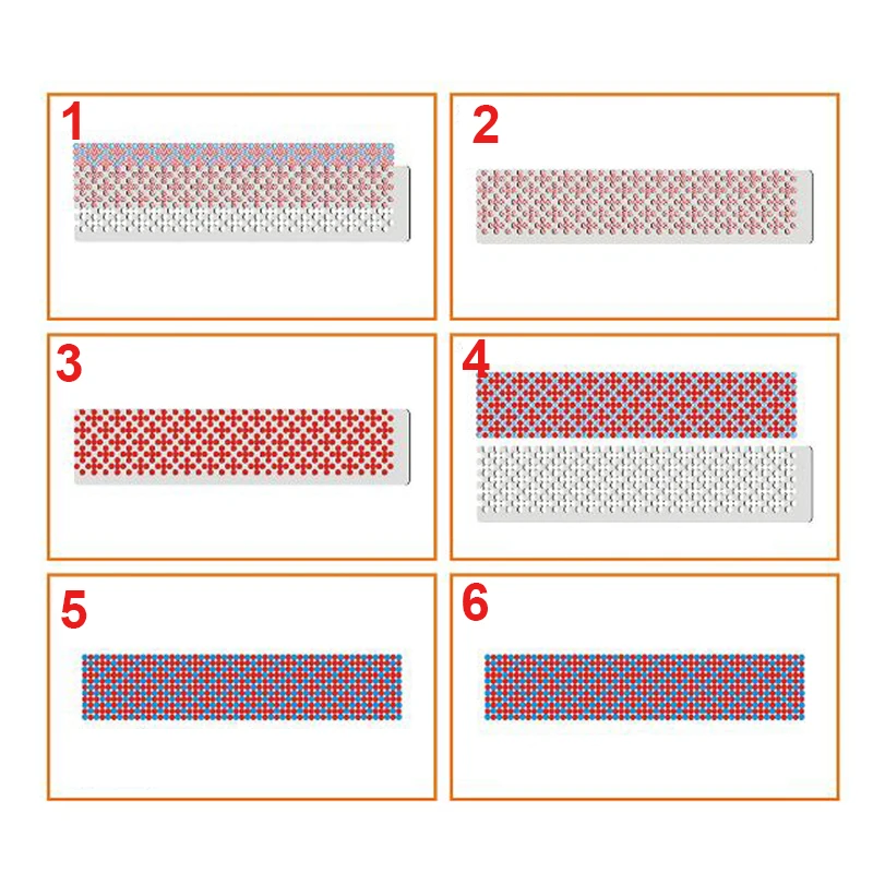 Квадратная алмазная живопись антипригарная сетка линейка DIY Специальная форма алмазная вышивка пунктировальный Бур линейка Стразы фиксированный инструмент