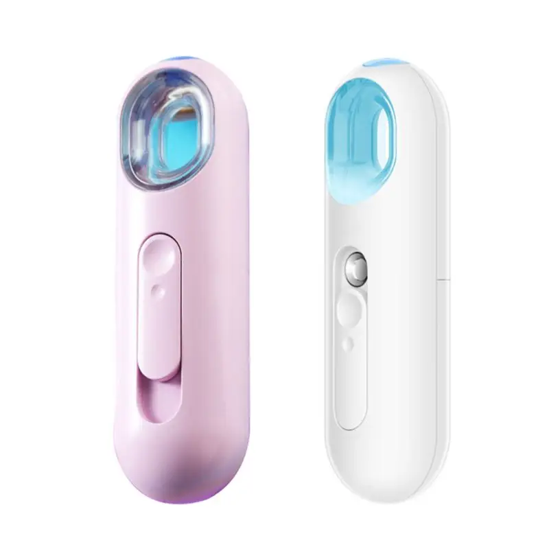 

22ML 22ML Mini Nano Mister Spray Bottle Battery Operated Facial Steamer Moisturizing Ultrasonic Handheld Atomizer Portable Face