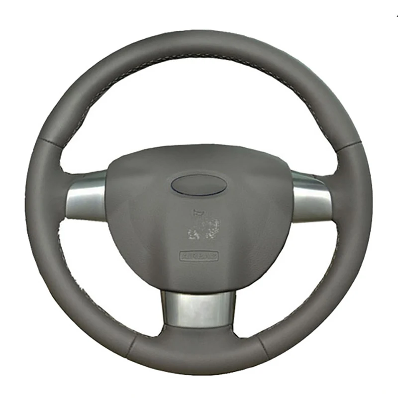Steering Wheel Cover DIY Customize Braiding For Ford Focus 2 2005-2011 (3-Spoke)
