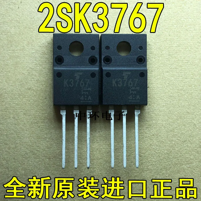 

10pcs/lot K3767 2SK3767 TO-220F FET 2A 600V