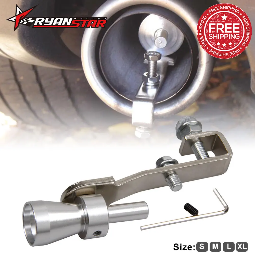 Car Motorbike Turbo Sound Simulator Muffler Straight Muffler Exhaust