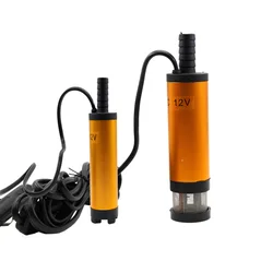 Aluminum Alloy Shell, Dc Electric Submersible Pump For Pumping Diesel Oil Water,fuel Transfer Pump 12 V Volt