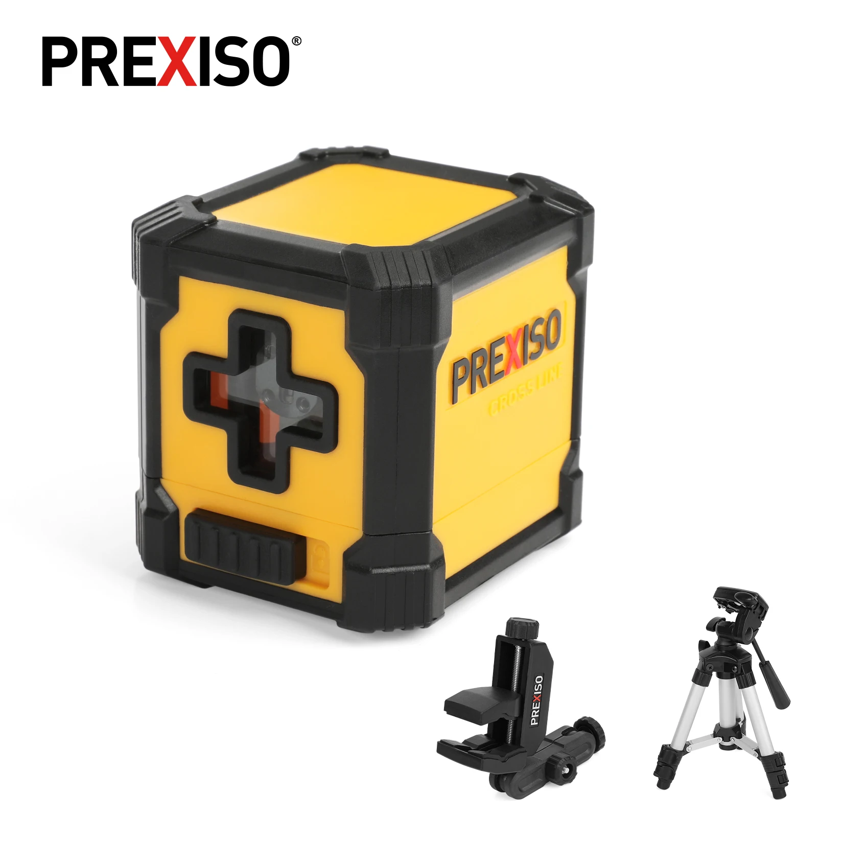PREXISO Cross Line Laser Level With Auto Self Leveling Red Laser Level