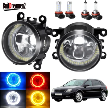 

Angel Eye Fog Light Assembly For Opel Signum Hatchback 2003-2015 Car Front Bumper Fog Light with Halo Ring Daytime Running Lamp