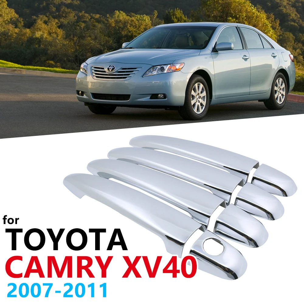 Хромированная накладка на ручки для Toyota Camry XV40 2007 2008 2009 2010 2011 автомобильные