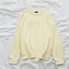 beige sweatshirt