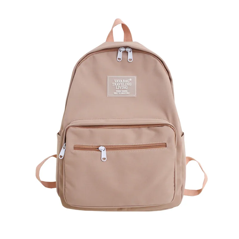 DCIMOR водонепроницаемый нейлоновый женский рюкзак, женские прозрачные школьные сумки для девочек-подростков, рюкзак для путешествий, большая книга Mochila - Цвет: pink