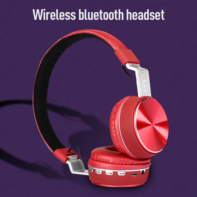 

Wireless Bluetooth Headset Headphones Stereo Foldable Sport Earphone Bluetooth Earphone Microphone Headset and Earhook