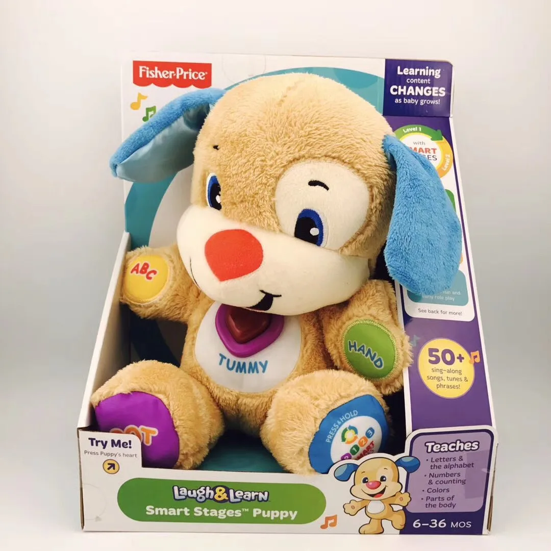 

Music Learning Puppy Plush Doll Hold Even Pacify Baby Toy