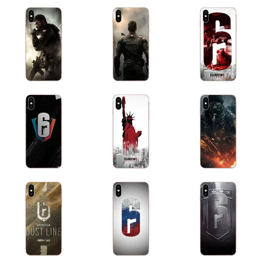 TPU New Arrival Tom Clancy S Rainbow 6 Patriots For Huawei Honor 4C 5A 5C 5X 6A 6X 7 7A 7C 7X 8 8C 8S 9 10 10i 20 20i Lite Pro | Мобильные