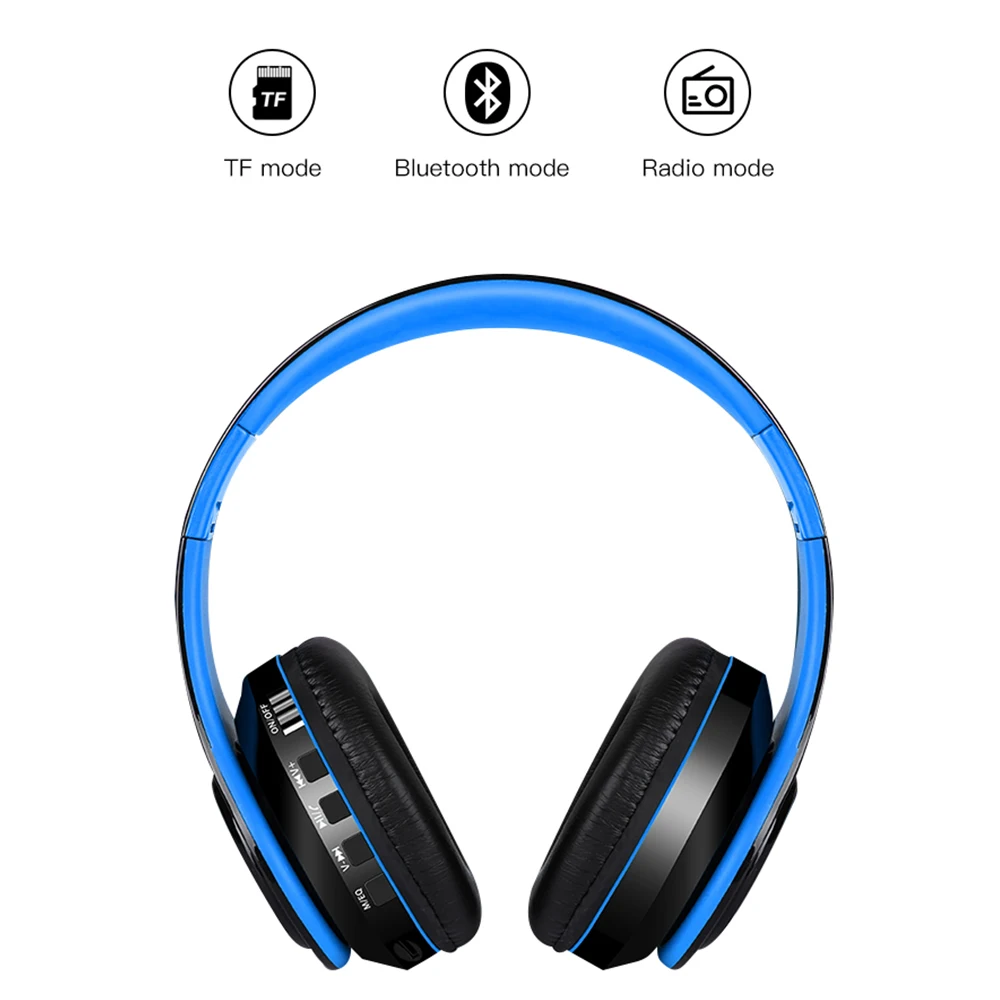 Bluetooth5.0 наушники долгое время играть кнопка управления Беспроводные с микрофоном