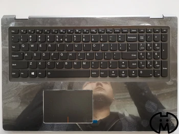 

High quality 5CB0L66034 for Lenovo FLEX 4-15 YOGA 510-15ISK 510-15IKB Laptop keyboard upper case assmebly US Layout with backlit