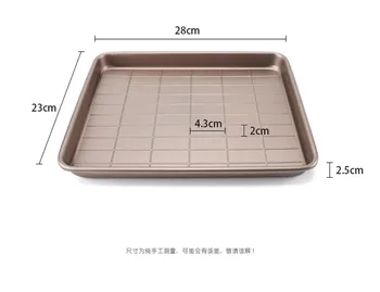 

60 nougat molds are not stained with carbon steel. Bake the bottom snowflake crisp shallow baking tray. Bake tools Shaqima molds