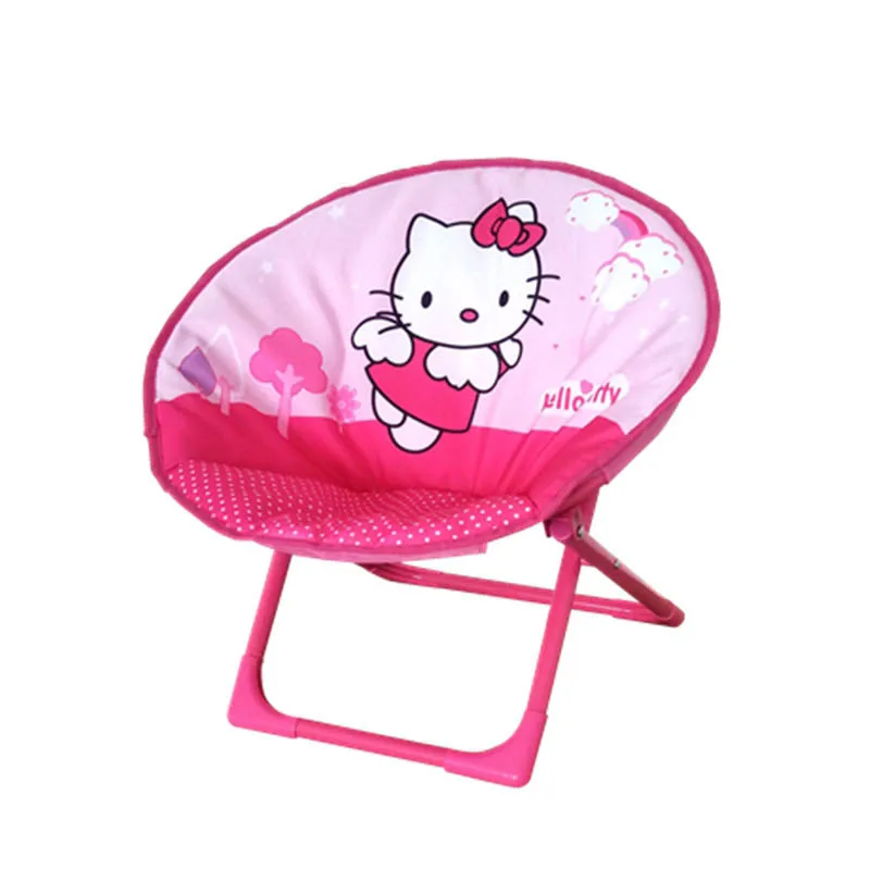  Kt Cat Back Chair Cartoon Outdoor Moon Chair Baby Creative Camping Multi - Function Folding Childre