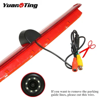 

YuanTing LED 3rd Brake Light Rear View Waterproof IR Night Vision Reversing Camera For Mercedes Benz Sprinter Crafter 07-19