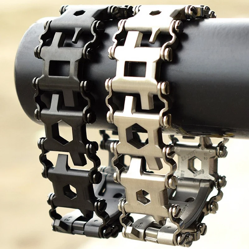 29 in 1 Multitool Bracelet Multifunction Screwdriver Men Outdoor Spliced Wearing Tool Hand Chain Survival Brace Opener Bracelet 29 in 1 Multitool Bracelet Multifunction Screwdriver Men Outdoor Spliced Wearing Tool Hand Chain Survival Brace Opener Bracelet