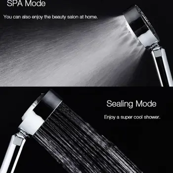 

Hand-Held Shower Head Shower Head Double-Sided Spray Pressurization Washable Shower Water Saving Shower Head Bathroom Accessory