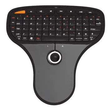 

N5901 2.4GHz Wireless Remote Keyboard Plastic Receiving Miniature Receivers Trackball Air Mouse for Android TV Box