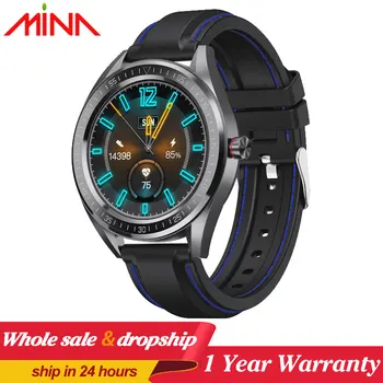 

SN82 Smart Watch Men Smartwatch For Android IOS Electronics Smart Clock Fitness Tracker Music Control Smart-watch Hours PK L8 L9